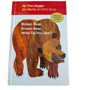 Eric Carle Brown Bear Brown Bear Hardcover Preschool Classic Book